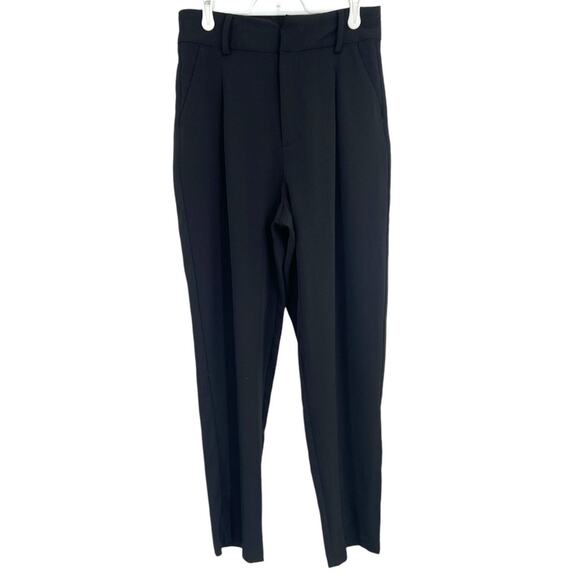 Jason Wu Silky‎ Black Tapered Pants Size 4 - Picture 1 of 8